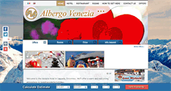 Desktop Screenshot of albergovenezia.net